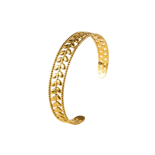 Lauria - Jonc  en acier inoxydable