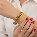 Lauria - Jonc  en acier inoxydable