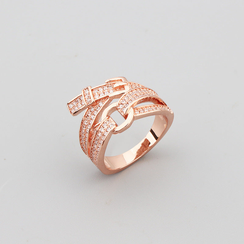 Bijou Femme Luxe Léger – Bracelet Ceinture Doré avec Cristaux