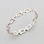 Bracelet Maillons Élégant – Acier Inoxydable Doré Tendance