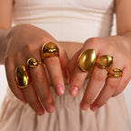 Collection Bagues Dorées  Élégance, Lumière et Caractère