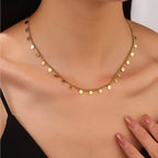 Collier Pastilles D'Or
