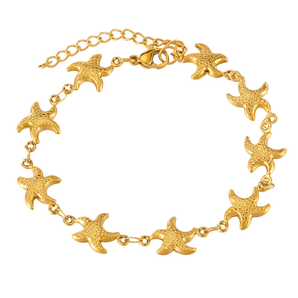 Bracelet Etoile en acier inoxydable