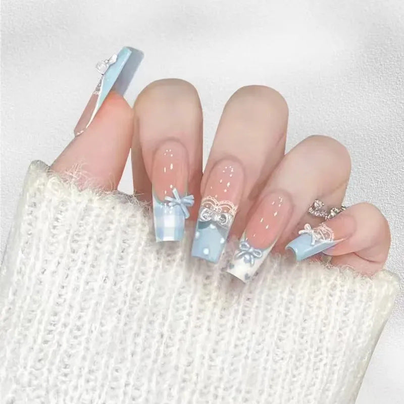 Blue Bow French
