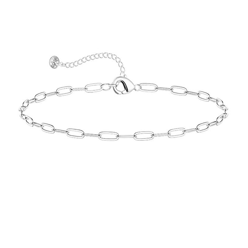 bracelets dorés en acier inoxydable  Chaînes délicates et tendance | Bijoux femme élégants | Cadeau mode polyvalent