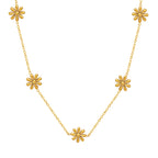 Collier Marguerite Dorée