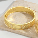 Bracelet manchette doré – Modèle 4