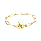 Flower Hoop   Set Collier, Bracelet & Boucles  A cier inoxydable Dorés