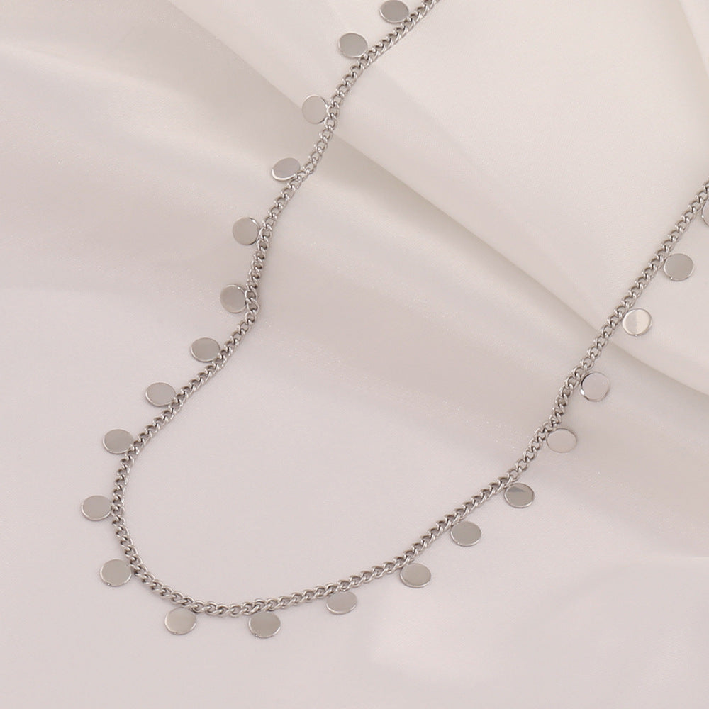 Collier Pastilles D'Or