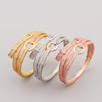 Bijou Femme Luxe Léger – Bracelet Ceinture Doré avec Cristaux