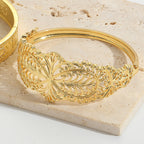 Bracelet manchette doré – Modèle 1