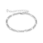 bracelets dorés en acier inoxydable  Chaînes délicates et tendance | Bijoux femme élégants | Cadeau mode polyvalent