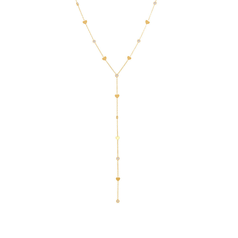 Colliers Femme en Acier Inoxydable & Zircon – Vendus Séparément ou en Superposition
