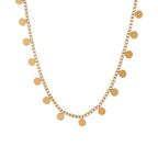 Collier Pastilles D'Or