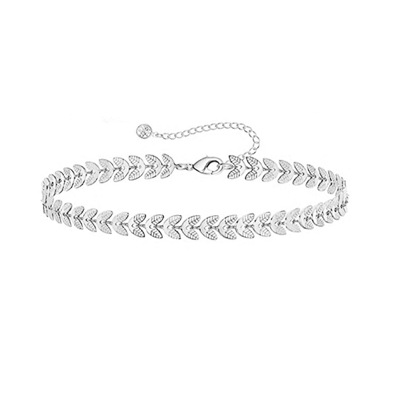 bracelets dorés en acier inoxydable  Chaînes délicates et tendance | Bijoux femme élégants | Cadeau mode polyvalent