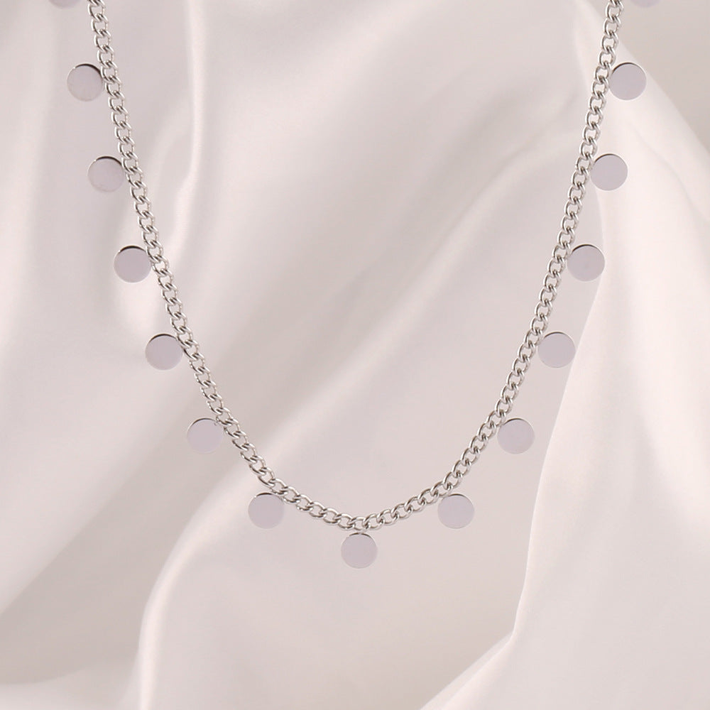 Collier Pastilles D'Or